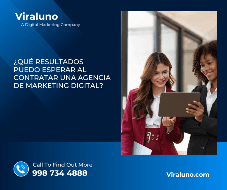 ¿Qué resultados puedo esperar al contratar una agencia de marketing digital?
